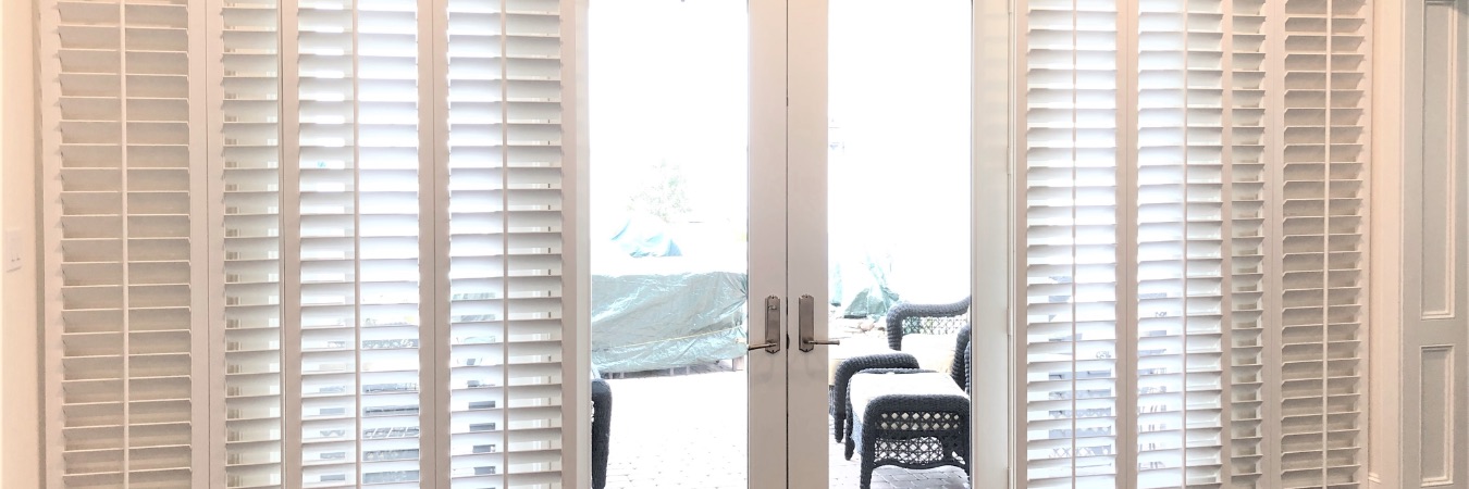 Sliding door shutters in Miami