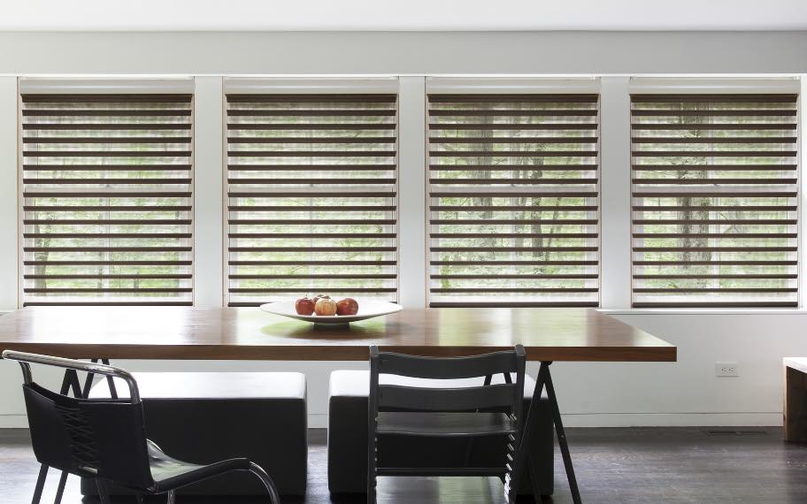 Shutters in a kitchen in Miami