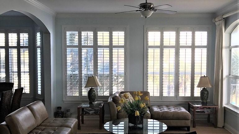Miami family room shutters
