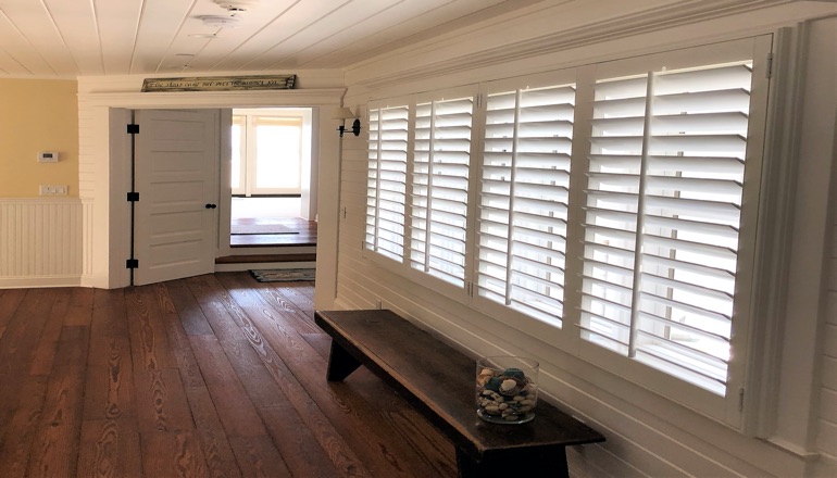 Consider whether your Miami home windows are energy-efficient. Faux wood plantation shutters in Miami